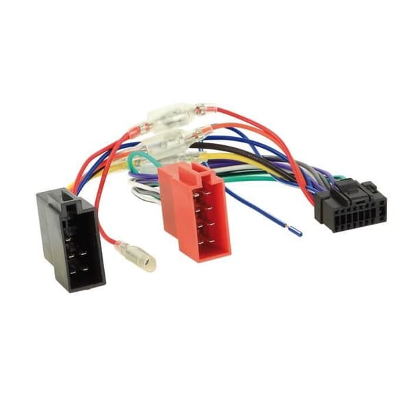 Kabeladapter - ALPINE - ISO 16 PIN - Svart - Adapter - ISO