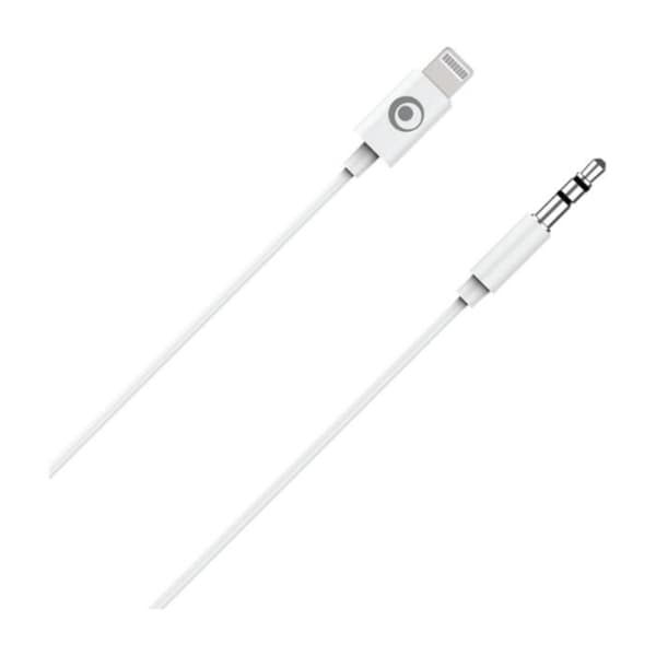 Ljudadapter Jack 3,5 mm - BIGBEN CONNECTED - Lightning - 90 cm - Mikrofon - Plug &amp; Play