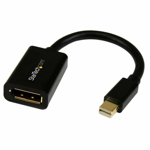 Mini DisplayPort til DisplayPort-adapter Startech MDP2DPMF6IN Sort