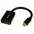 Miniatyrbillede 1 af 3: Mini DisplayPort til DisplayPort-adapter Startech MDP2DPMF6IN Sort