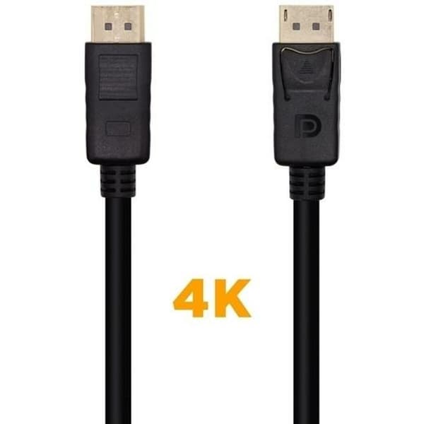 DisplayPort-kaapeli Aisens A124-0549 Musta 1,5 m