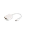 Miniatyrbild 2 av 2: DisplayPort till VGA Adapter Digitus by Assmann DB-340407-001-W Vit Svart 15 cm