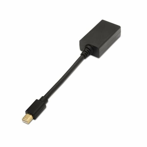 Mini DisplayPort - HDMI-adapteri Aisens A125-0137 Musta 15 cm