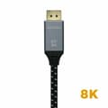 Pikkukuva 3 / 4: DisplayPort-kaapeli Aisens A149-0435 Musta Musta/Harmaa 1 m