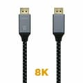 Pikkukuva 1 / 4: DisplayPort-kaapeli Aisens A149-0435 Musta Musta/Harmaa 1 m