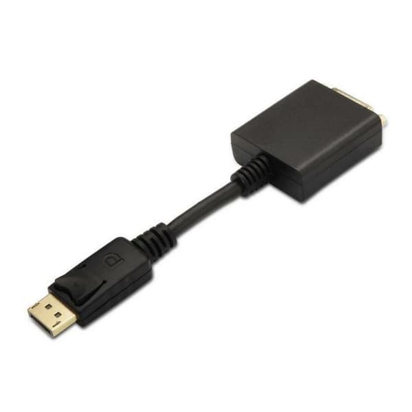DisplayPort - DVI Adapteri Aisens Musta 15 cm