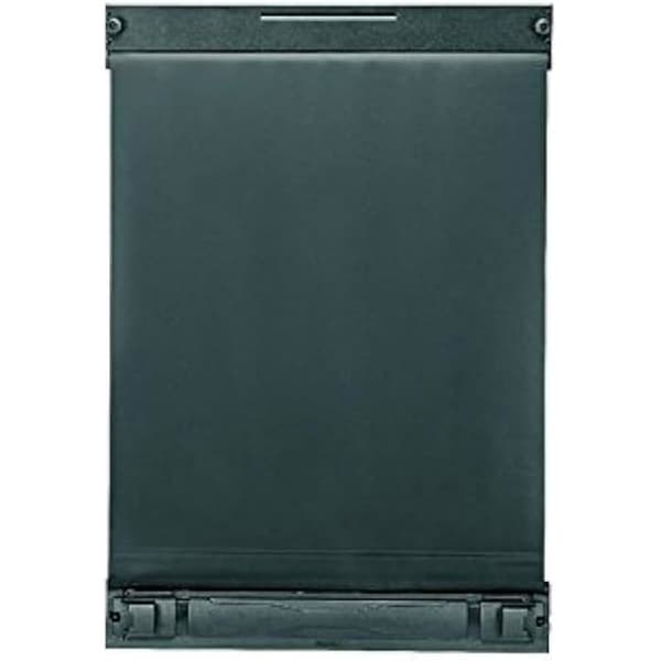 Rackblank panel (infällbar) - PANDUIT - FLBSIM-51 - Justerbar höjd - ESD-säkerhet - Svart