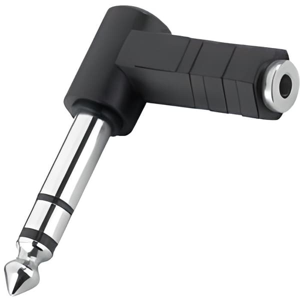 ADAPT COUDE JACK 6,35M STEREO TILL MINI JACK F