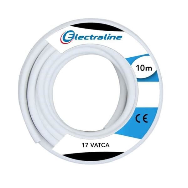 Vit koaxialkabel 17VATC T500 10m - 60135015E