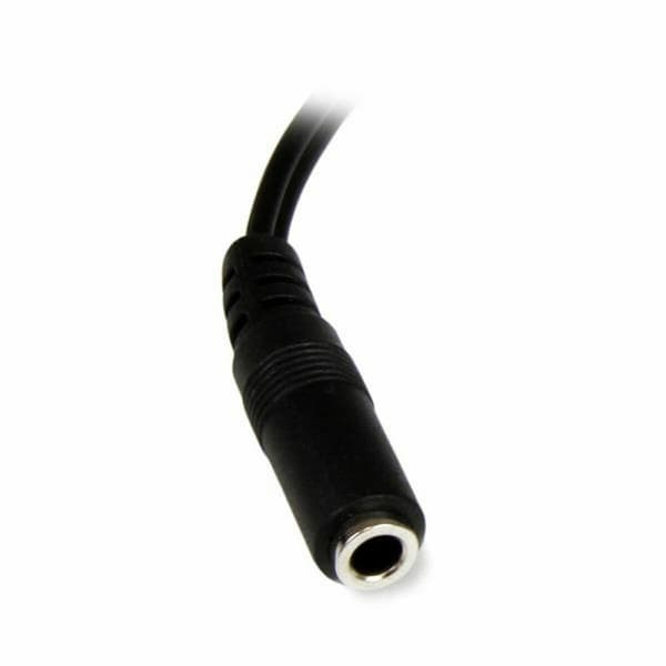 Audioliitin (3,5 mm) - 2 RCA kaapeli Startech MUFMRCA 15 cm