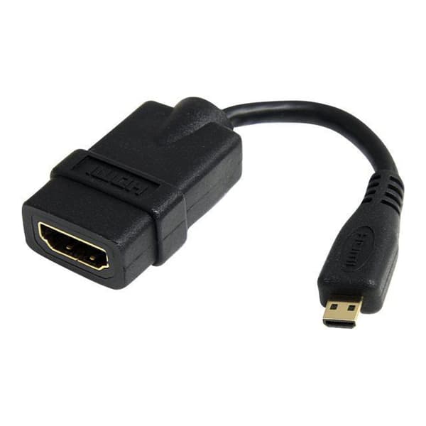 High Speed HDMI Adapter Kabel - STARTECH.COM - HDMI till Micro HDMI Converter - Svart