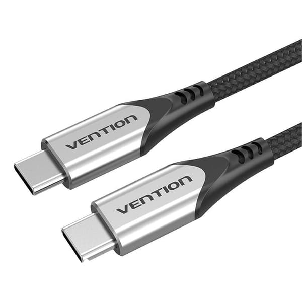 Vention TAAHG USB-C till USB-C 60W kabel 1,5m (grå)