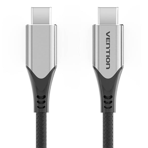 Vention TAAHG USB-C till USB-C 60W kabel 1,5m (grå)