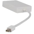 Miniatyrbild 4 av 4: VALUELINE VLMP37465W0.20 HDMI-kabel - Hane - DVI-I 24 + 5 stycken Hona - VGA Hona - 0.20 m - Vit
