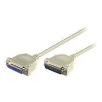 Seriell / parallellkabel - MicroConnect - DB-25 (M) - DB-25 (F) - 2 m