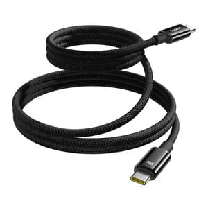 Baseus Tungsten Gold Ladekabel USB-C til USB-C 100W 1m (svart)