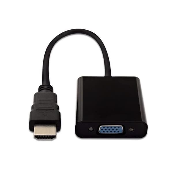V7 Cblhdavblk-1N HDMI till VGA Adapter Svart - CBLHDAVBLK-1E