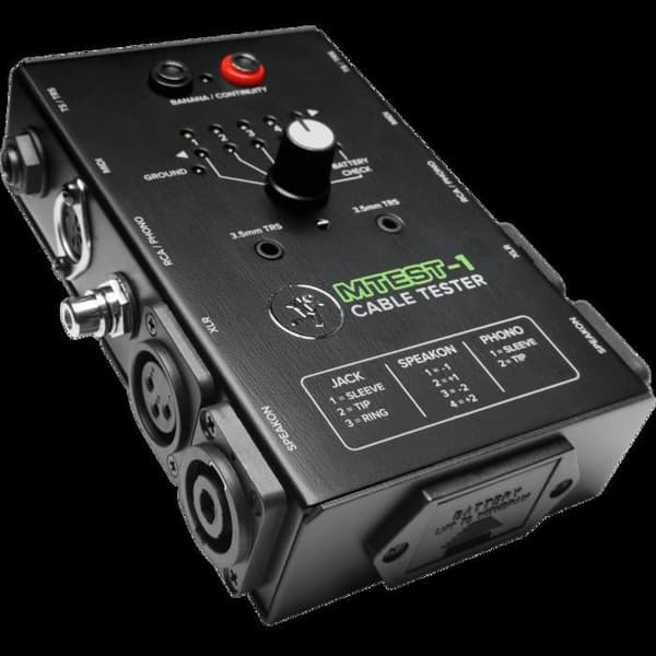 Power Strip Kabel Tester - Mackie SMK MTEST-1