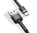 Miniatyrbillede 3 af 6: Baseus CATKLF-UG1 USB kabel 3 m USB A USB C Sort