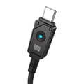 Miniatyrbillede 3 af 8: Baseus Unbreakable USB kabel 1 m USB A USB C Sort