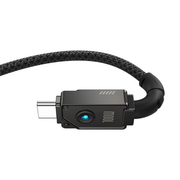 Baseus Unbreakable USB kabel 1 m USB A USB C Sort