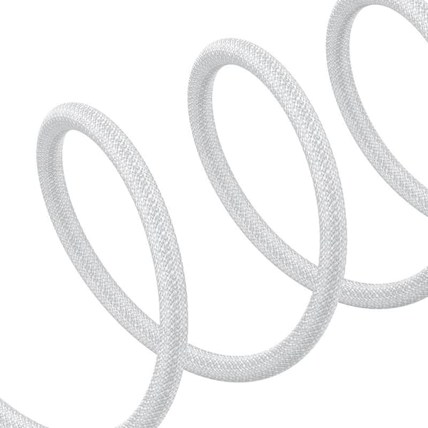 Baseus Gem USB C til USB C hurtigopladningskabel 1 m 100 W Hvid