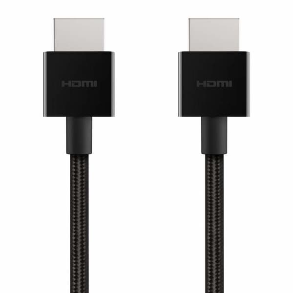 HDMI-kabel 2.1 - BELKIN - 2 m - Ultra HD - 48 Gbit/s - Svart