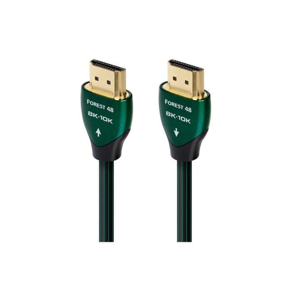HDMI-kabel - AUDIOQUEST - Forest 48 - UHD 4K, 8K och 10K kompatibel - HDR10+ och Dolby Vision - ARC och eARC
