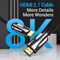 Miniatyrbild 2 av 4: VENTION High Speed HDMI 2.1 HD-kabel 8K@60Hz för PS3/4 TV Monitor Projektor 3m