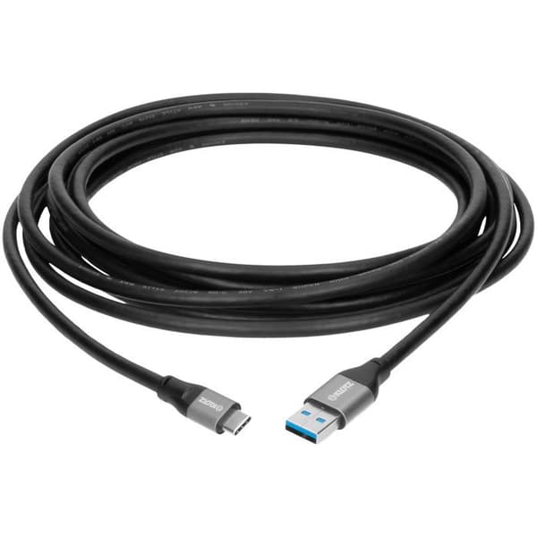 Klotz USB 3.1 USB-A / USB-C kabel svart, längd 1 m Digital kabel