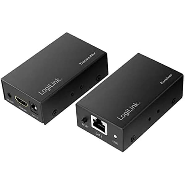 Kit för HDMI-förlängning - LOGILINK - HD0023 - 60 m - Full HD 1080p - Ethernet Cat.6/7/8