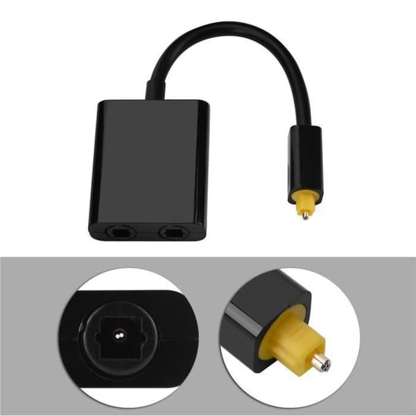 TD® Audio Adapters 1 in 2 out Lättanvänd adapter