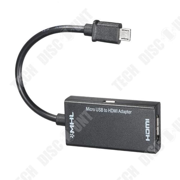 TD® USB-adapter 1080p högupplöst bildkontakt universell android-kompatibilitet högkvalitativ HDMI-port