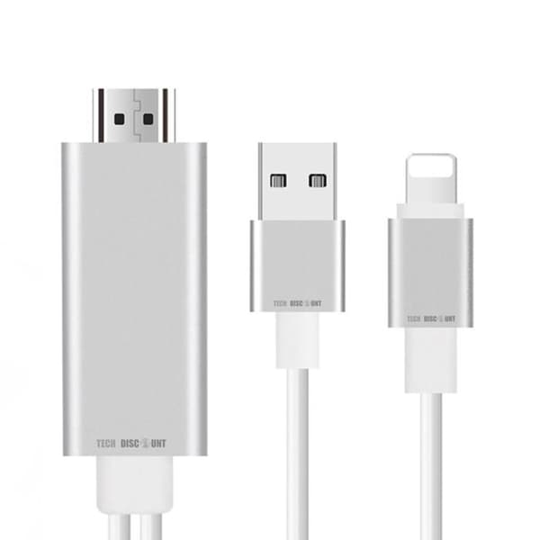TD® MHL Micro USB till HDMI-kabeladapter 1080P HD-TV för Android Surfplatta iphone usb engelsk plug lightning-jack simkort