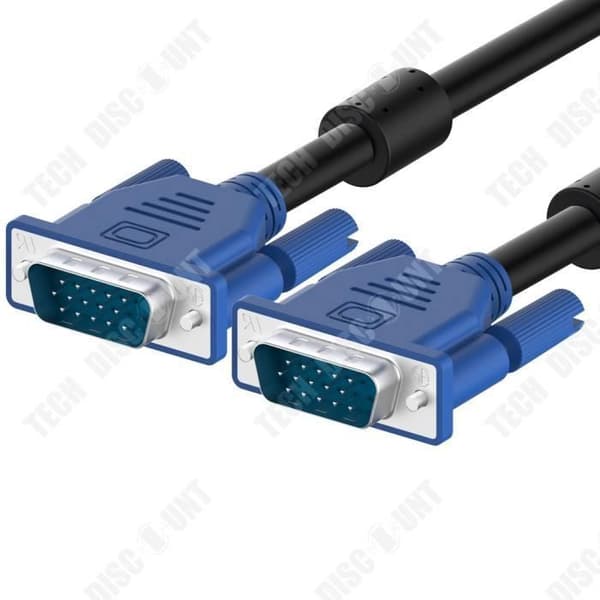 TD® VGA-kabel Ljud Video Man Man Videosändning Fotoprojektorskärm Dator Projicering Multimediainnehåll Stor skärm