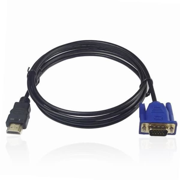 TD®-konverteringskabel HDMI till VGA-kabel - ljud - videokabel - HDMI - VGA - Datorkontakter - multimediatillbehör
