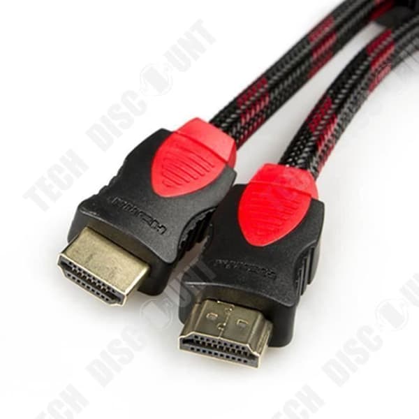 TD® HDMI-kabel Datoranslutning + TV-linje HD-datalinje 3D version 1.4