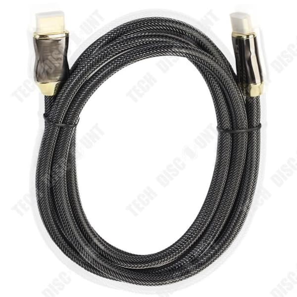 TD® High Definition HDMI-kabel Zinklegeringshuvud Hel koppar Guldpläterat gränssnitt 2.0 4K-upplösning High Definition HDMI-kabel