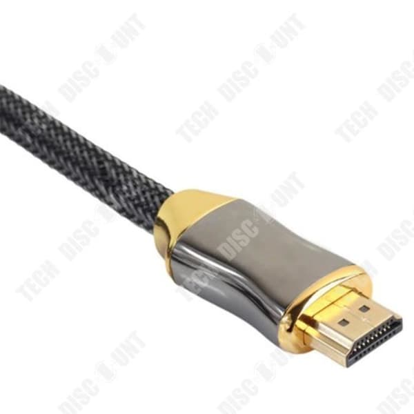 TD® High Definition HDMI-kabel Zinklegeringshuvud Hel koppar Guldpläterat gränssnitt 2.0 4K-upplösning High Definition HDMI-kabel