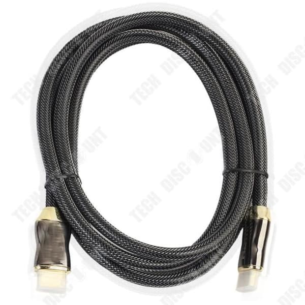 TD® High Definition HDMI-kabel Zinklegeringshuvud Hel koppar Guldpläterat gränssnitt 2.0 4K-upplösning High Definition HDMI-kabel