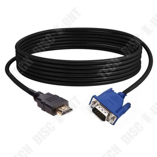 TD® HDMI-kabel med hög upplösning, idealisk för projicering av multimediainnehåll idealisk anslutning för datortelefonkompatibilitet