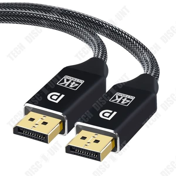 TD Display Port Kabel 2M 1.4 DP Kabel Audio Video HDR Kabel 8K 60Hz 4K 144Hz 2K 165Hz Display Port DP Kabel för TV PC Grafikkort