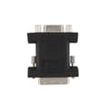 Miniatyrbild 3 av 3: DVI M/DB15 VGA F Adapter - TNB - Svart - Högdensitet - Omvandlar DVI till VGA