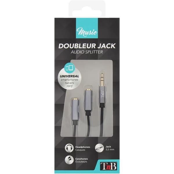 T'NB DJACK35 3,5 mm Jack Doubler