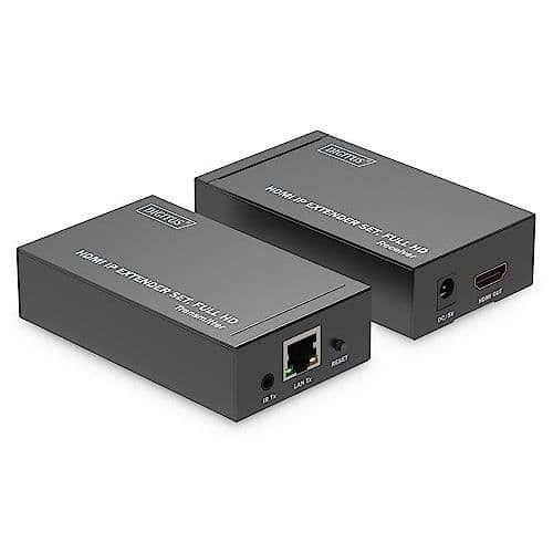 DIGITUS HDMI IP VIDEO FÖRLÄNGNINGSSATS, 120M FULL HD, 1080P DS-55517