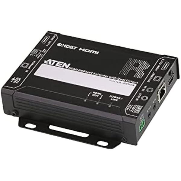 HDMI-förlängare - ATEN - VE814A - Dual Display - 4K upp till 100m - HDBaseT