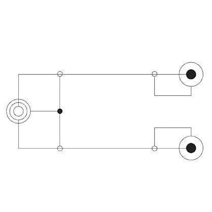 3,5 mm hona stereojack ljudadapterkabel