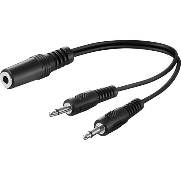 3,5 mm hona stereojack ljudadapterkabel