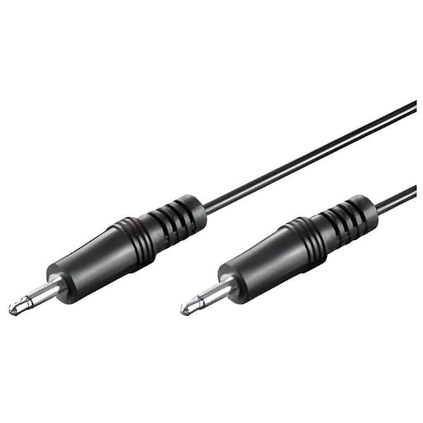 Ljudkabel monojack 3,5 mm hane/hane 1,2 m cd50460