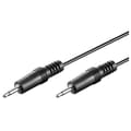 Miniatyrbild 1 av 2: Ljudkabel monojack 3,5 mm hane/hane 1,2 m cd50460